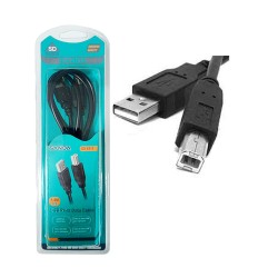 Sanda SD-8111 USB Print Data Cable 1.5m Black Sanda SD-8111 USB Print Data Cable 1.5m Black